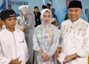 Gelar Buka Puasa Bersama, Aksan Jaya Putra Santuni Anak Yatim dan Santri Pondok Pesantren