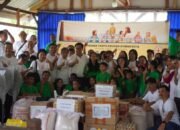 Anton Timbang Berbagi Kasih di Perayaan Kenaikan Yesus Kristus