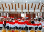 Wujudkan Stabilitas Pilkada Damai, 10 Juta Bendera Merah Putih Dikibarkan di Konawe Selatan