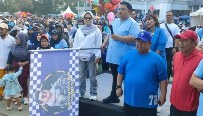 Jalan Sehat Gemoynya Kendari Bertabur Hadiah, Diikuti Puluhan Ribu Warga Kota Kendari