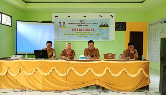Aplikasi “Si Mantan”, Mudahkan Dinsos Konsel Identifikasi Masyarakat Rentan Miskin