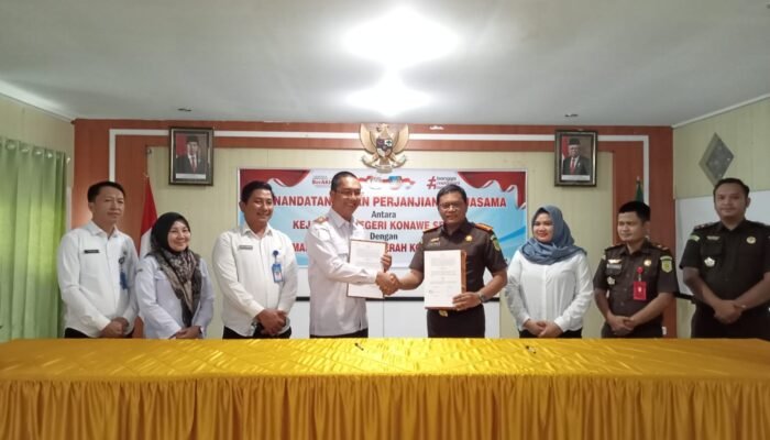 Kejari-RSUD Konsel Jalin Kerjasama Bantuan Hukum dan Datun