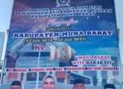 HUT Muna Barat ke-X Dewan Masih Gunakan Tagline Zaman Dr Bahri, Bukan Tagline Era La Ode Butolo