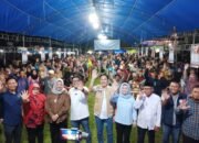 Disambut Ribuan Masyarakat Buke, AJP-James Optimis Menangkan Pilkada Konsel 2024