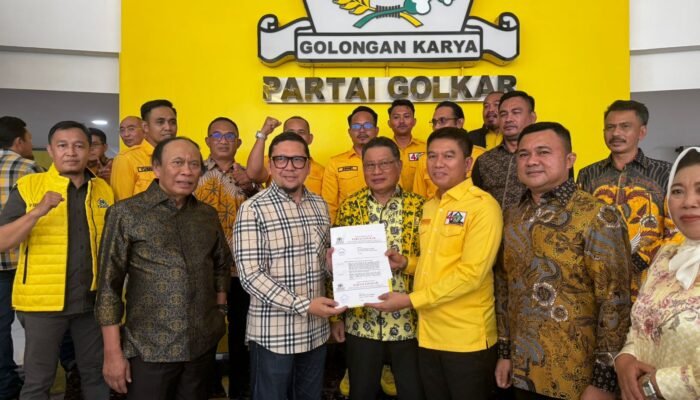 Spekulasi Rekomendasi Golkar di Pilkada Konsel Terjawab, Pasangan Irham Kalenggo-Wahyu Ade Pratama Imran Kantongi B1 KWK DPP Golkar