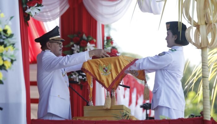 Sukses Peringati HUT RI ke-79, Bupati Surunuddin Puji Penampilan Paskibraka