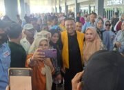 Usai Amankan Rekomendasi Golkar, Ribuan Simpatisan dan Pendukung Membludak Jemput Kedatangan AJP di Kota Kendari