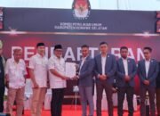 AJP-James Kandidat Cabup dan Cawabup Pertama Secara Resmi Mendaftar di KPU Konsel