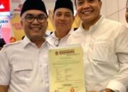 LM Rajiun Tumada-Purnama Ramadhan Resmi Terima Dukungan Partai Gerindra untuk Tarung di Pilkada Muna