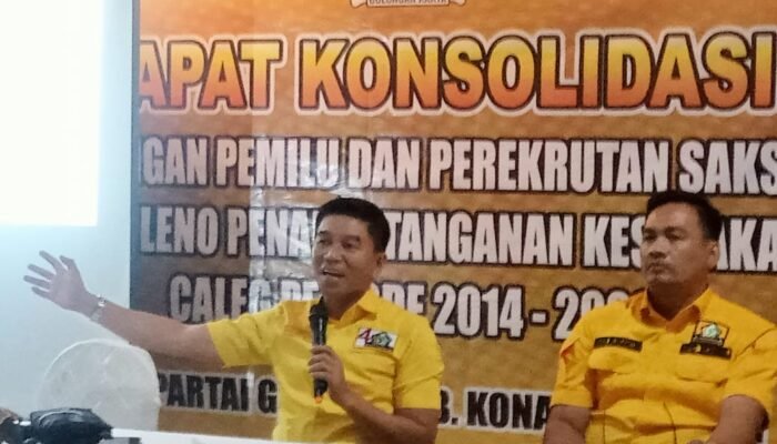 DPD II Partai Golkar Konsel Usul 8 Nama Kadernya ke DPP sebagai Calon Ketua DPRD Konsel