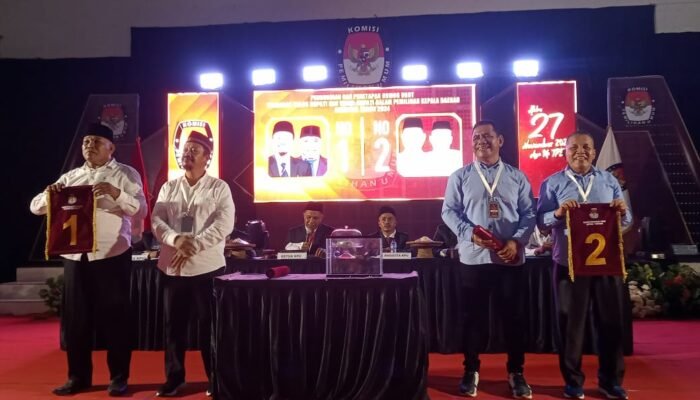 Head to Head Pilkada Buteng, Dua Paslon Yakin Nomor Urut Miliki Makna Keberuntungan