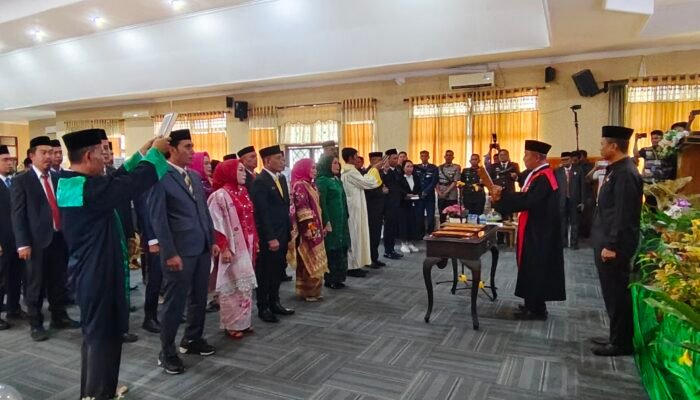 Anggota DPRD Konsel Periode 2024-2029 Resmi Dilantik. Berikut Nama dan Partainya