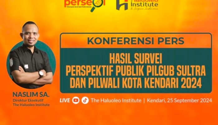 Survei Pilkada Sultra 2024 : Paslon LA-IDA Tertinggi, Ruksamin-Sjafei Kahar Terendah