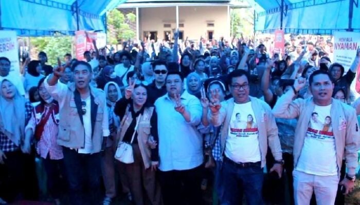 Pasangan Yudi-Nirna Kampanyekan Program ‘Menyala Kendari’ di Kecamatan Puwatu