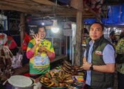 AJP-ASLI Mendapat Antusias Dukungan saat Blusukan di Pasar Panjang