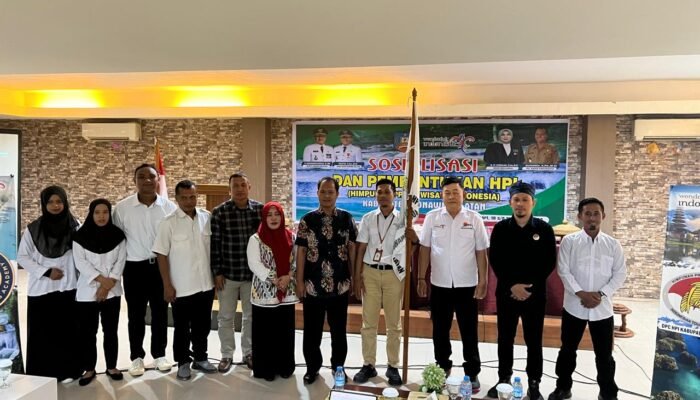 Dinas Pariwisata dan Ekonomi Kreatif Inisiasi Terbentuknya DPC HPI Konsel