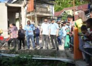 Tanggul Roboh Pasca Banjir di Lorong Lasolo jadi Program Prioritas AJP-ASLI untuk Diperbaiki