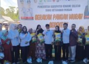 Peringati Hari Pangan Sedunia, Pemkab Konsel Lakukan Gerakan Pangan Murah Serentak di Benua