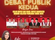 Hari Ini KPU Gelar Debat Publik Kedua Pilkada Konsel