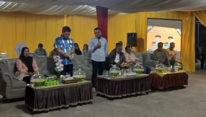 Menang Pilkada Konsel, Irham-Wahyu Sapa Tim Pemenangan dan Syukuran di Kelurahan Potoro