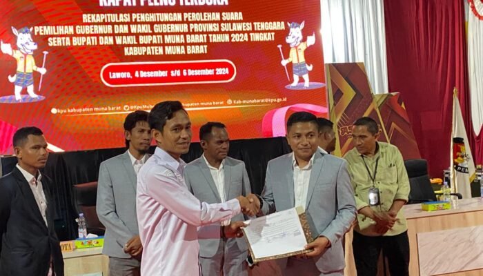 Lawan Kotak Kosong, Darwin-Ali Menang Telak di Pilkada Mubar