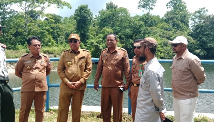 Pj Bupati Muna Barat Tinjau Lokasi Pembangunan Irigasi, Siapkan Anggaran Rp 6 Miliar