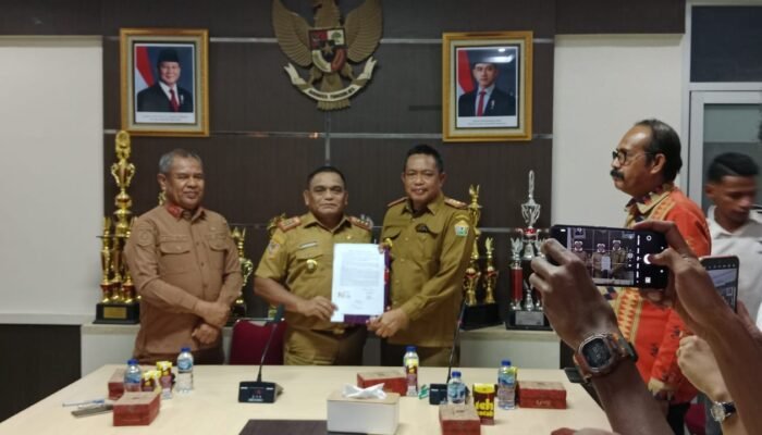 Pemkab Muna Barat Gelar Sertijab Pj Bupati