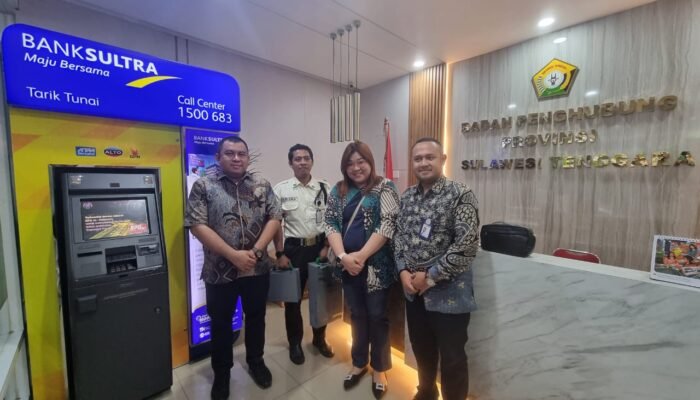 Mesin ATM Bank Sultra Mulai Beroperasi di Kantor Penghubung Pemprov Sultra di Jakarta