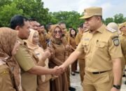 Wabup H Wahyu Pimpin Apel Perdana, Ingatkan ASN Tunjukan Kinerja