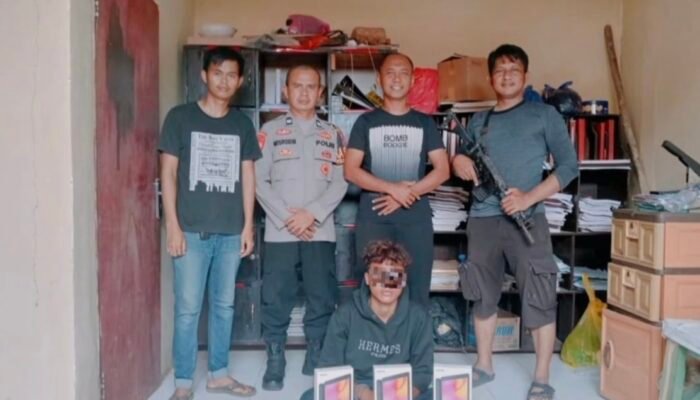 Polsek Tinanggea Tangkap Spesialis Pencuri Handphone di Konsel