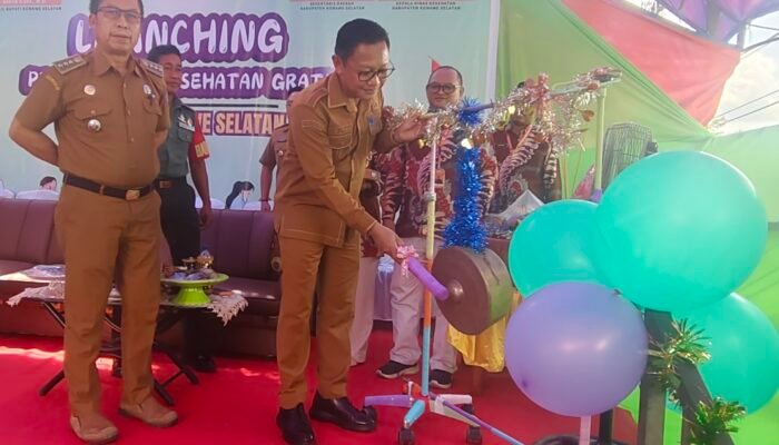 Dukung Program Nasional, Dinkes Konsel Launching Pemeriksaan Kesehatan Gratis bagi Masyarakat