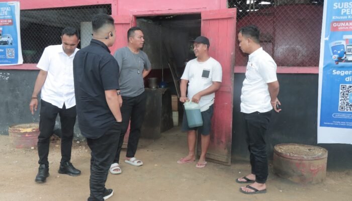Diduga Ada Oplosan Pertalite, Satreskrim Polres Konsel Periksa APMS di Desa Andinete Konawe Selatan