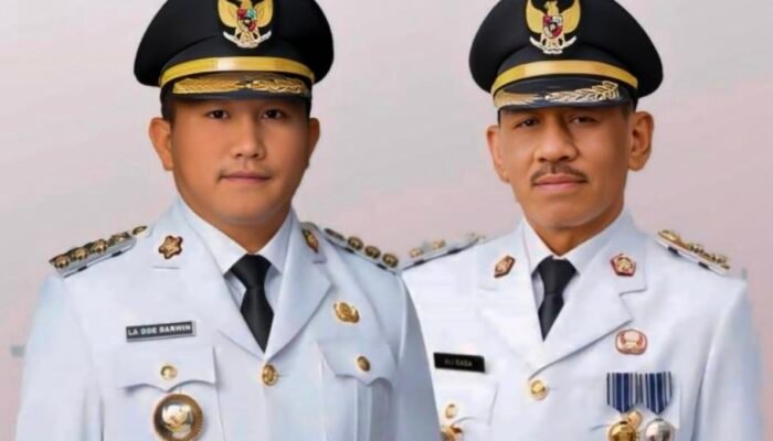 La Ode Darwin Komitmen Lanjutkan Pembangunan Kantor Bupati dan DPRD Muna Barat