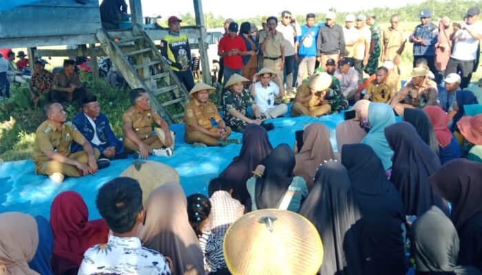 Wujudkan Swasembada Pangan di Muna Barat, Bupati La Ode Darwin Beri Bantuan Bibit Padi Gratis ke Petani