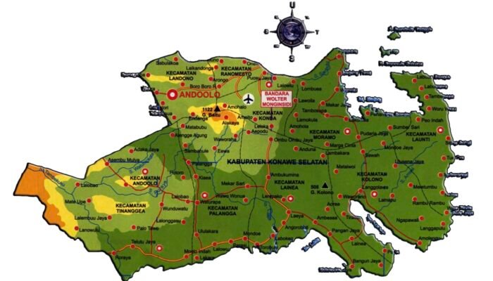 Ini Sejarah Terbentuknya Kabupaten Konawe Selatan sampai Penetapan Ibu Kota di Andoolo