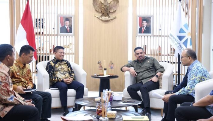 Audiensi Bersama Menteri UMKM, Irham Kalenggo Bertekad Wujudkan UMKM di Konsel Berdaya Saing