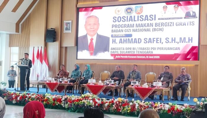 H Ahmad Safei Dorong Suksesi MBG di Konsel Menuju Generasi Emas