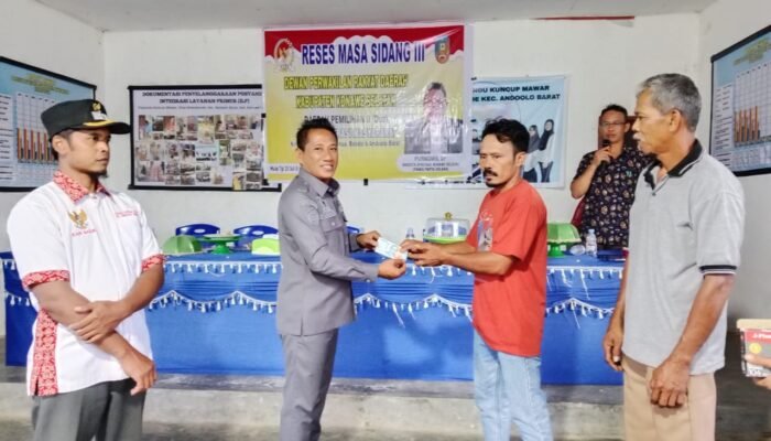 Reses di Andoolo Barat, Purnomo Siap Perjuangkan Aspirasi Masyarakat