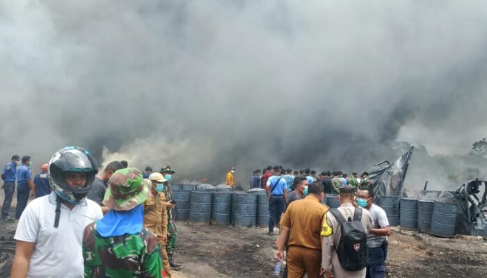Begini Dugaan Penyebab Hingga Identitas Korban saat Si Jago Merah Lalap Pabrik PT SGHI di Konsel
