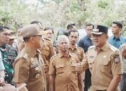 Wabup Wahyu Dampingi Gubernur Sultra Tinjau Lokasi Pembangunan SMA Garuda di Desa Lebo Jaya