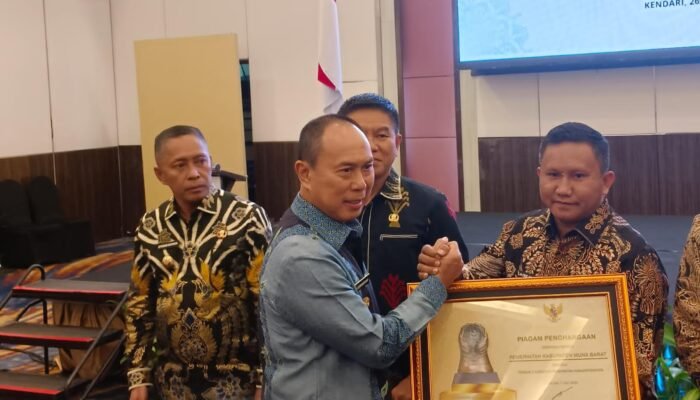 Pemda Mubar Kembali Meraih Penghargaan Paritrana Award Tahun 2025