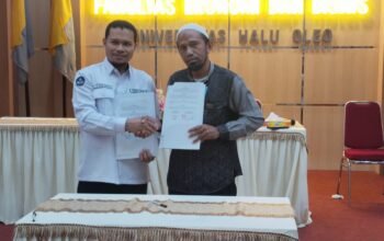 Fakultas Ekobis UHO dan Agrowisata California Teken MoU Program Kegiatan Kunjungan Industri dan Praktek Lapangan