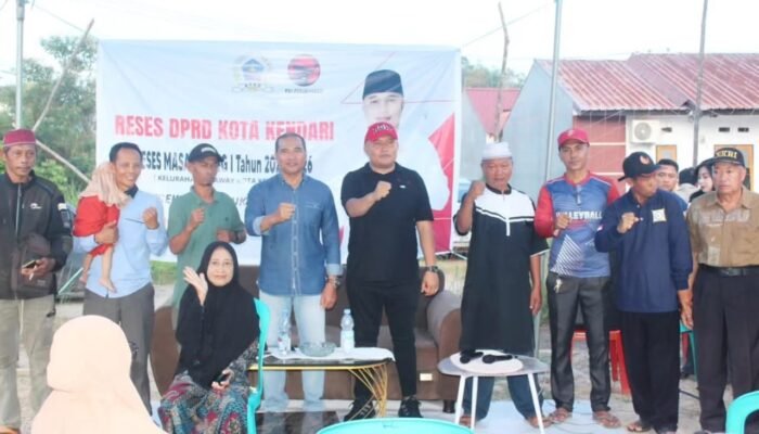 Reses Masa Sidang I, Anggota DPRD Kendari Zulham Damu Serap Aspirasi Warga Anawai
