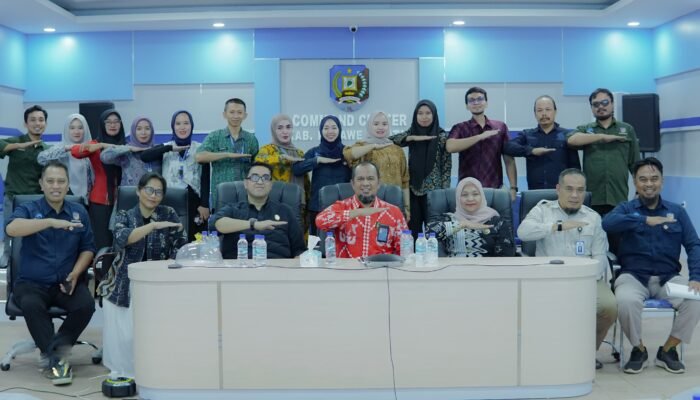 KIP Sultra Kunjungi Diskominfo Konsel, Apresiasi Keterbukaan Layanan Informasi Publik