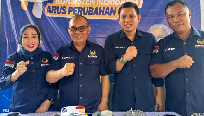 HUT Partai NasDem Ke-14, DPD Konsel Dorong Semangat Kebersamaan Membawa Arus Perubahan