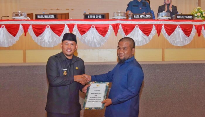 DPRD Kota Kendari Gelar Rapat Paripurna Penyampaian Rancangan KUA-PPAS 2026