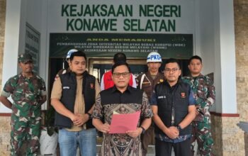 Diduga Rugikan Keuangan Negara Rp 2 Miliar, Kejari Konsel Tahan Mantan Bendahara BKPSDM