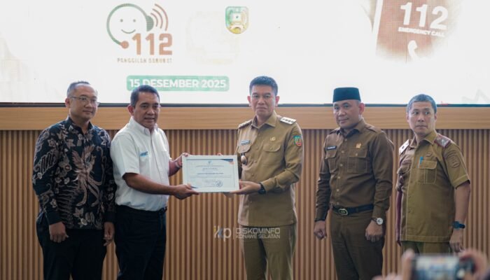 Pemkab Konsel Luncurkan Whistleblowing System dan Layanan Darurat 112 dalam Peringatan Hakordia