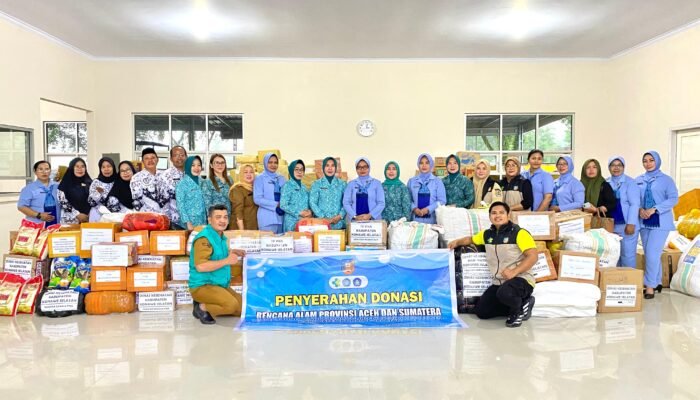 TP-PKK Konsel Galang Donasi Bantu Korban Banjir di Sumatera dan Aceh