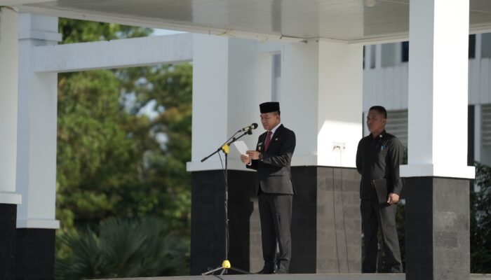 Bupati Irham Kalenggo Bacakan Amanat Presiden di Hari Bela Negara, Tekankan Pertahanan dan Empati Bencana Aceh dan Sumatera